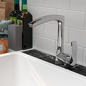 Смеситель для кухни PAINI Liberty MGCR572 хром купить в интернет-магазине сантехники Sanbest