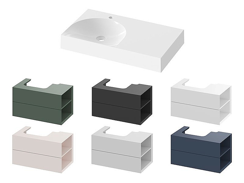 Раковина Ravak Lite XJX1280000 белый купить в интернет-магазине Sanbest