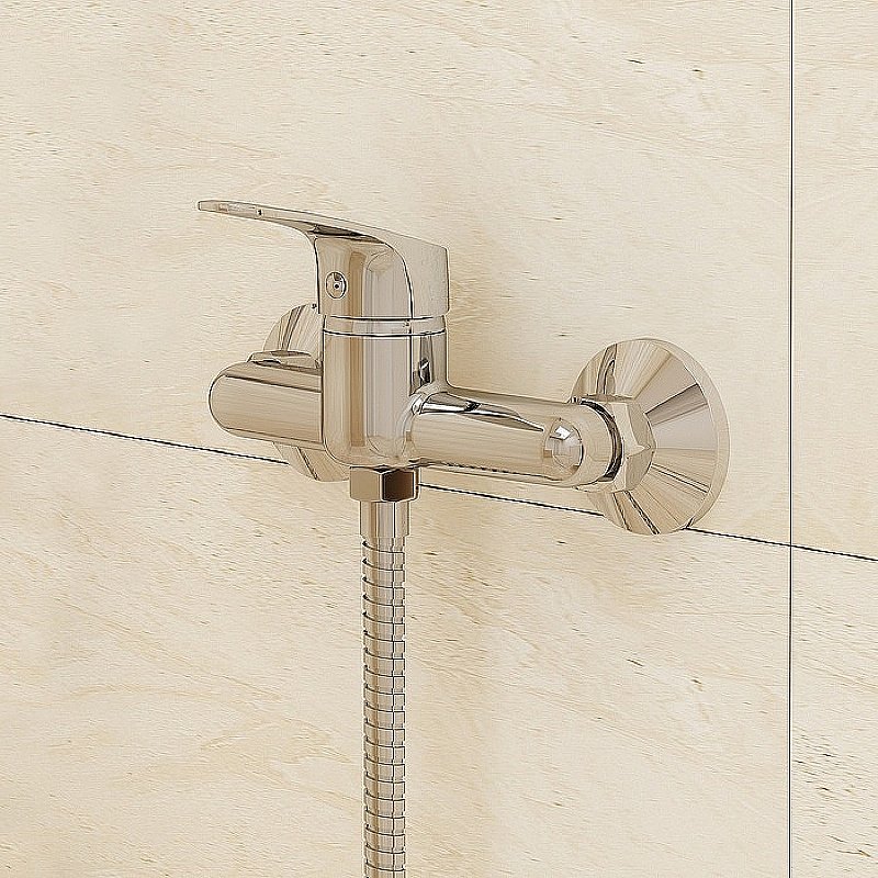 Смеситель для душа Milardo Simp SIMSB00M03WA хром купить в интернет-магазине сантехники Sanbest