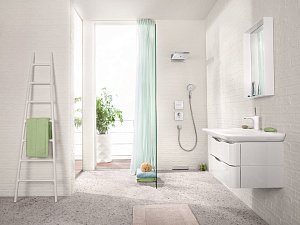 Верхний душ Hansgrohe Rainmaker Select 580 3jet Белый 24001400 купить в интернет-магазине сантехники Sanbest