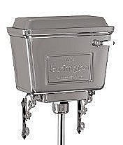 Бачок низкий/средний Burlington T71 CHR хром купить в интернет-магазине сантехники Sanbest