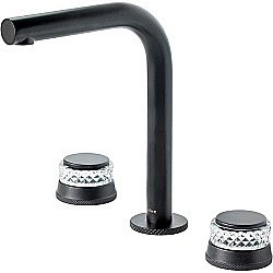 Смеситель для раковины Boheme Aura 152-B-A черный матовый купить в интернет-магазине сантехники Sanbest