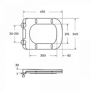 Унитаз подвесной BelBagno DUE-TOR BB5171CH-TOR/SC белый, с крышкой микролифт, безободковый, слив-торнадо купить в интернет-магазине Sanbest