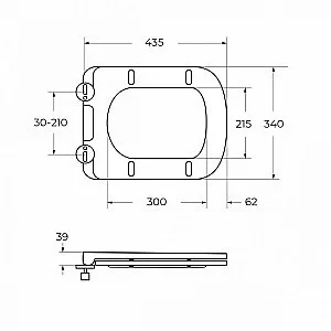Унитаз подвесной BelBagno DUE-TOR BB5171CH-TOR/SC белый, с крышкой микролифт, безободковый, слив-торнадо купить в интернет-магазине Sanbest