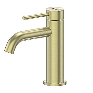 Смеситель для раковины Abber Wasser Kreis 316 AF8110BG золото брашированное купить в интернет-магазине сантехники Sanbest