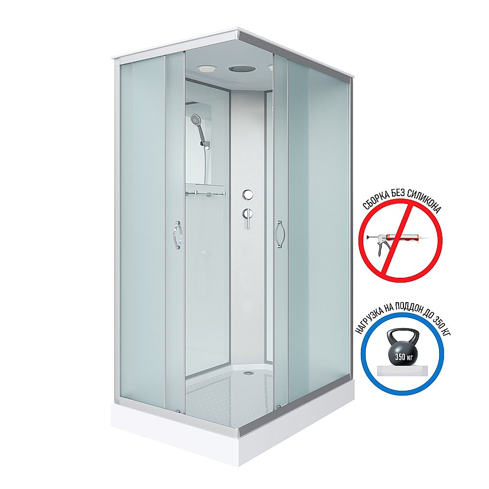 Душевая кабина Niagara Classic NG-43185-14Q 110x80 купить в интернет-магазине Sanbest