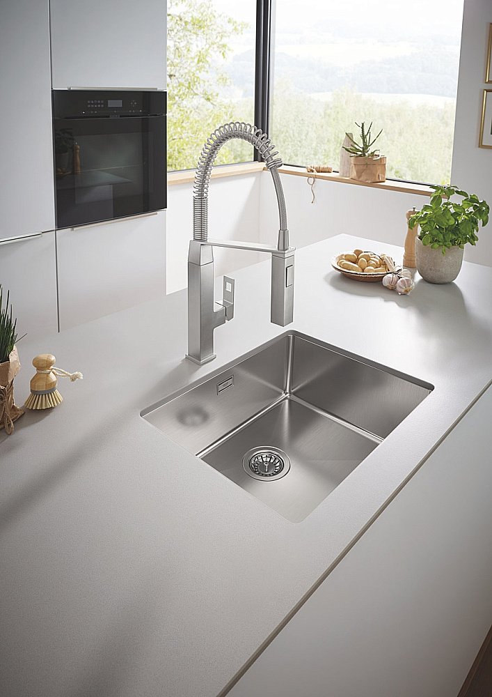 Кухонная мойка Grohe K700U 31574SD1 нержавеющая сталь купить в интернет-магазине сантехники Sanbest