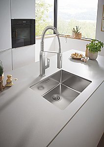 Кухонная мойка Grohe K700U 31574SD1 нержавеющая сталь купить в интернет-магазине сантехники Sanbest