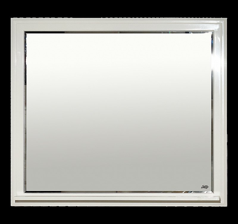 Зеркало Misty Шармель 100x87 светло-бежевая эмаль в ванную от интернет-магазине сантехники Sanbest