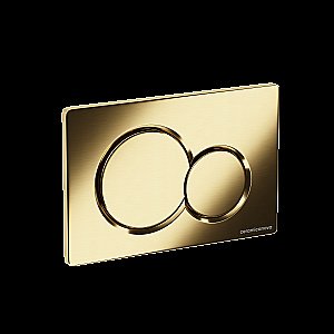 Кнопка для инсталляции Ceramica Nova Balance CN12-003BG брашированное золото купить в интернет-магазине сантехники Sanbest