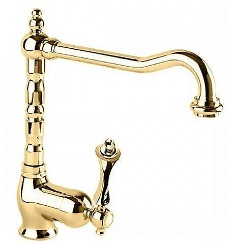 Смеситель для кухни Cezares MARGOT-LLM2-03-M золото купить в интернет-магазине сантехники Sanbest