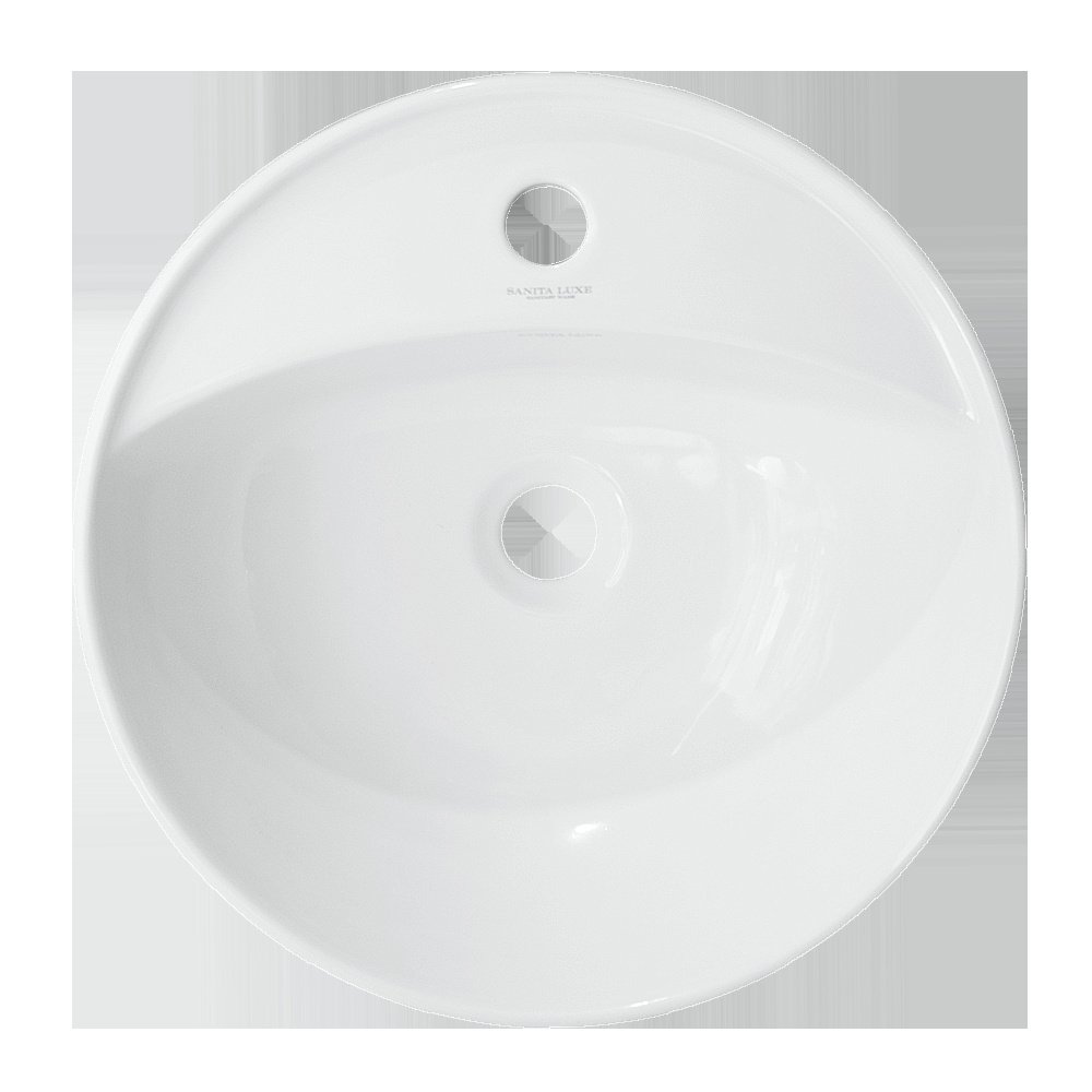 Раковина Sanita luxe Art Inside 43 ART43SLWB01I белая купить в интернет-магазине Sanbest