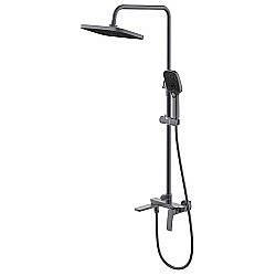 Душевая система Azario Conda AZ-K2411GR графит купить в интернет-магазине сантехники Sanbest