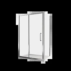 Душевой уголок Good Door Neo WTW+SP 120х90 стекло прозрачное/профиль хром купить в интернет-магазине Sanbest