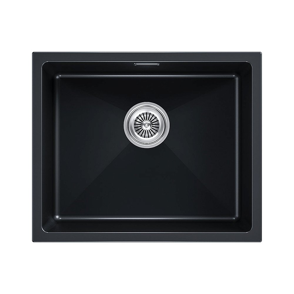 Кухонная мойка Paulmark LUMI 55UNI LU55-BLM черный металлик купить в интернет-магазине сантехники Sanbest