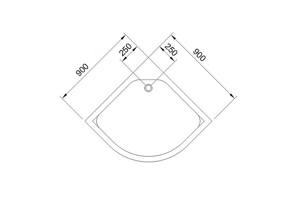 Душевой поддон Royal Bath HK 90 купить в интернет-магазине Sanbest