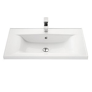 Раковина Акватон Айрис 80 1A722931AG010 белая купить в интернет-магазине Sanbest