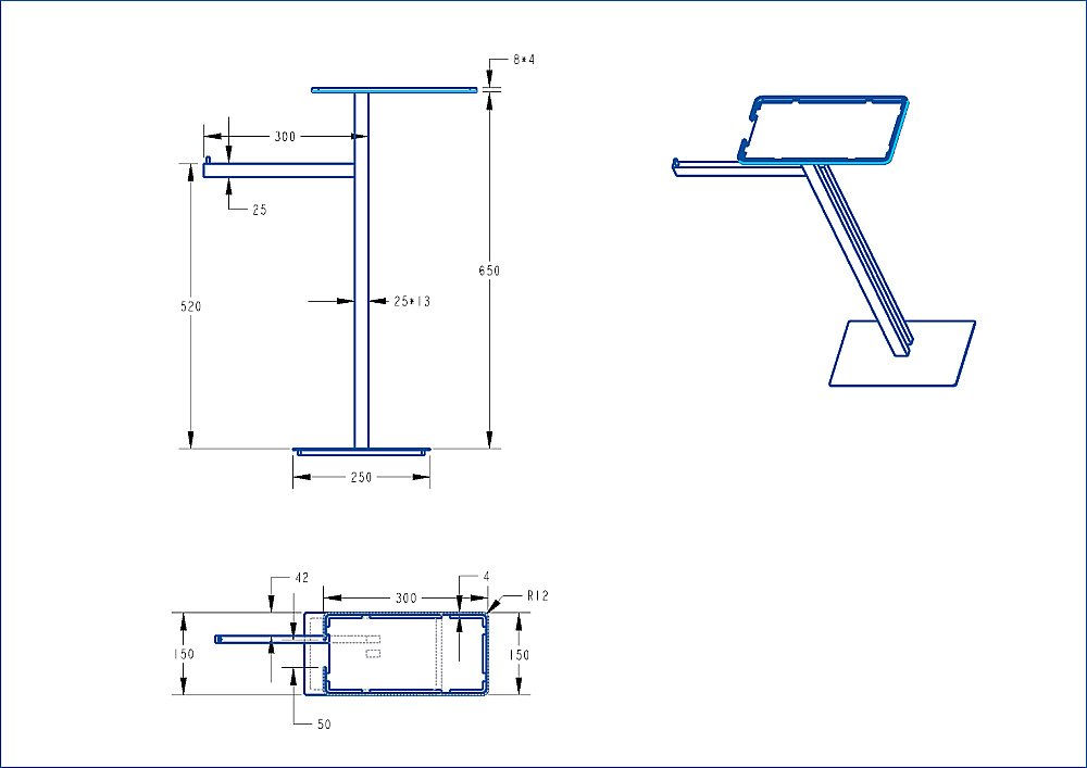 Стойка для ванны Boheme 10952-CR хром купить в интернет-магазине сантехники Sanbest