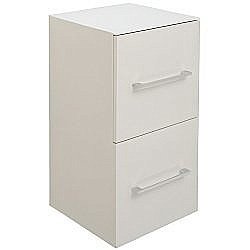 Шкаф подвесной De Aqua Тока 2D 167450 35 белый для ванной в интернет-магазине сантехники Sanbest