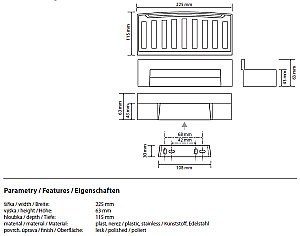Мыльница Bemeta Cytro 102208292 купить в интернет-магазине сантехники Sanbest