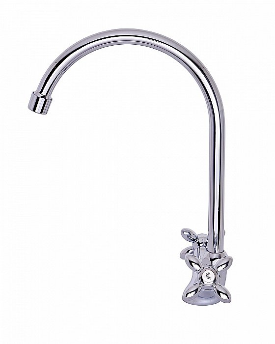 Смеситель для кухни Agger Retro A1900000 хром купить в интернет-магазине сантехники Sanbest
