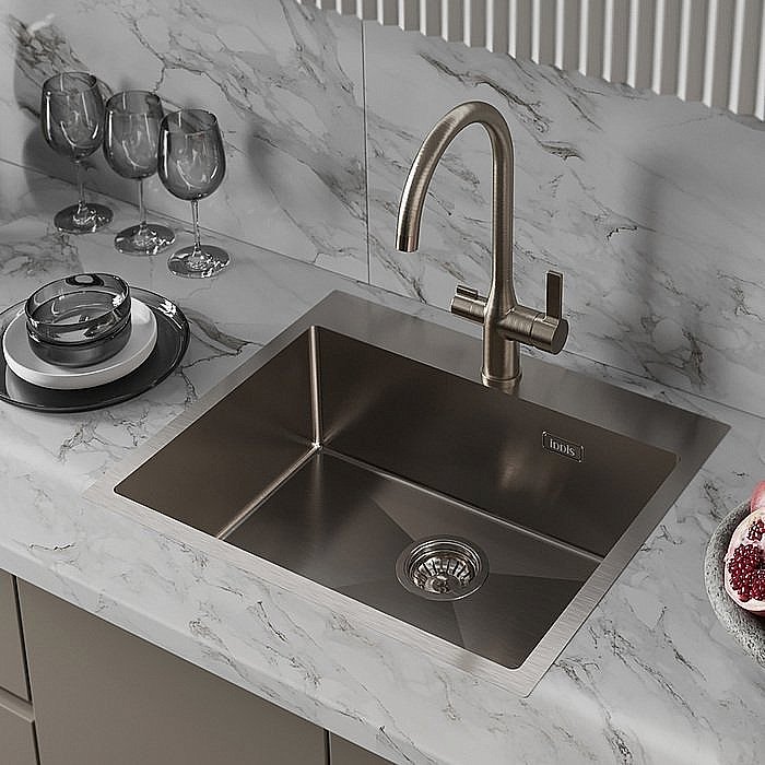 Кухонная мойка Iddis Haze HAZ59S0i77 купить в интернет-магазине сантехники Sanbest