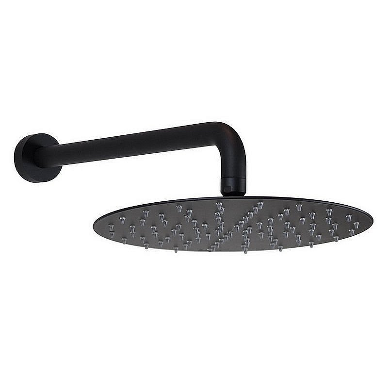 Верхний душ Giulini Futuro 1711-25XNO черный купить в интернет-магазине сантехники Sanbest