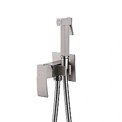 Гигиенический душ ABBER Wasserfall AF8625SP сатин купить в интернет-магазине сантехники Sanbest