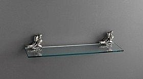 Стеклянная полка Art&Max Tulip AM-0823-T купить в интернет-магазине сантехники Sanbest