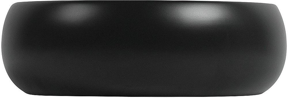 Раковина накладная Aquanet Round-1-MB 36 273680 черная матовая купить в интернет-магазине Sanbest