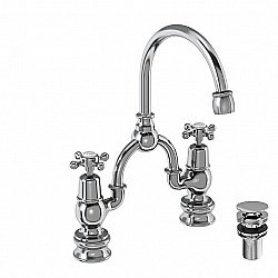 Смеситель для раковины Burlington Regent CLR27-QT+W11 купить в интернет-магазине сантехники Sanbest