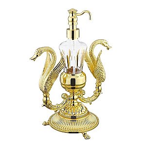 Диспенсер Migliore Luxor 26221 хрусталь/золото купить в интернет-магазине сантехники Sanbest