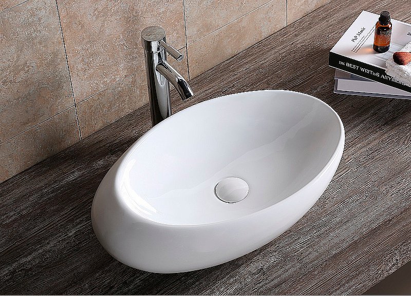 Раковина накладная CeruttiSpa 58 CR0058B белая купить в интернет-магазине Sanbest