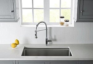 Смеситель для кухни Aquatek Европа AQ1387CR хром купить в интернет-магазине сантехники Sanbest