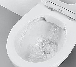 Унитаз Grohe Bau Ceramic 39349 437 безободковый, с бачком купить в интернет-магазине Sanbest