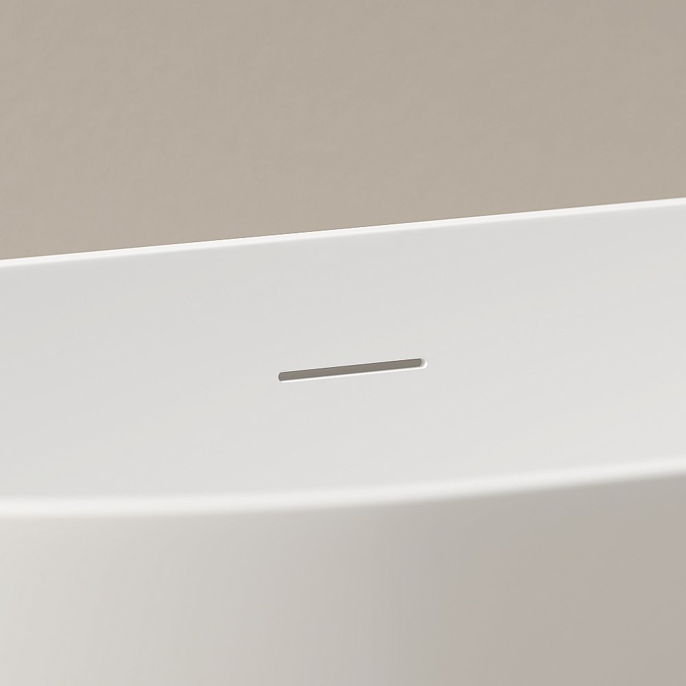 Ванна акриловая Sancos Leaf FB20MW 170х80 белая матовая купить в интернет-магазине Sanbest