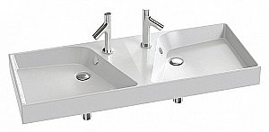 Тумба с раковиной Jacob Delafon RYTHMIK 120 EB1305-E70+EXM112-Z-00 арлингтонский дуб для ванной в интернет-магазине Sanbest