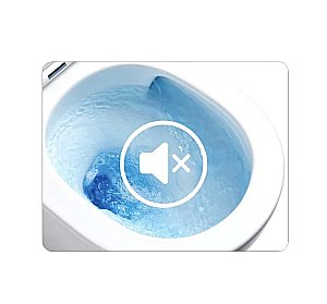 Унитаз подвесной WeltWasser MARBERG 410 + SALZBACH 043 MT-BL + MAR 410 RD GL-WT черный матовый, безободковый, с крышкой микролифт, слив торнадо, с инсталляцией и белой глянцевой кнопкой купить в интернет-магазине Sanbest