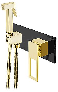 Гигиенический душ Boheme Q 147-BG черный/золото купить в интернет-магазине сантехники Sanbest