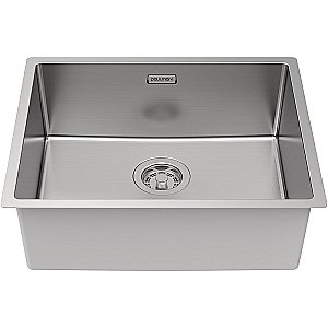 Кухонная мойка Paulmark Lassan 54 LA54-BS брашированная сталь купить в интернет-магазине сантехники Sanbest