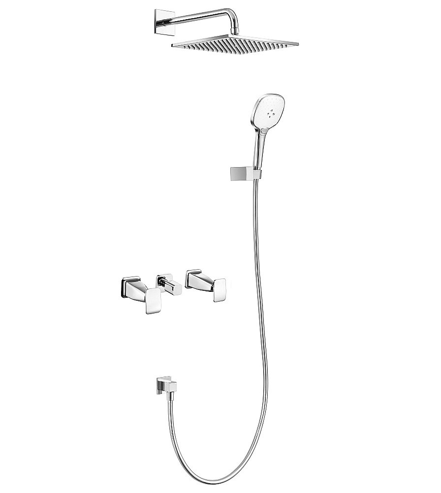 Душевая система встраиваемая WONZON & WOGHAND SHAKESPEARE, Хром (WW-654701-CR) купить в интернет-магазине сантехники Sanbest