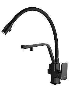 Смеситель для кухни WONZON & WOGHAND WW-88458013-MB черный матовый купить в интернет-магазине сантехники Sanbest