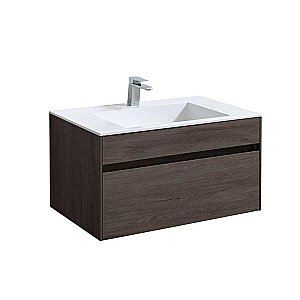 Тумба с раковиной Vincea Chiara 80 R.Oak для ванной в интернет-магазине Sanbest