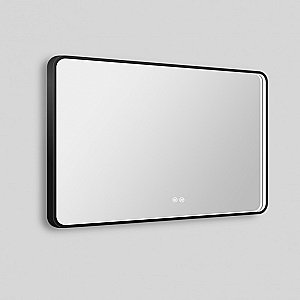 Зеркало Esbano ES-3311RDP 80x60 черное матовое в ванную от интернет-магазине сантехники Sanbest