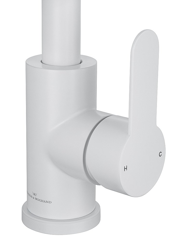 Смеситель для кухни WONZON & WOGHAND, Белый матовый (WW-AE4554-MW) купить в интернет-магазине сантехники Sanbest