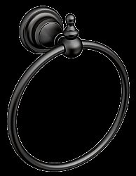 Полотенцедержатель CeramaLux Elegance 95806 черный матовый купить в интернет-магазине сантехники Sanbest