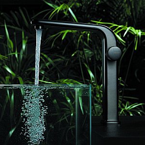 Смеситель для раковины Black&White UNIVERSE U7640GM темно-серый купить в интернет-магазине сантехники Sanbest