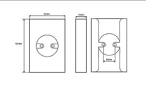 Держатель для пластиковых мешков Bemeta Hotel 101403135 матовый хром купить в интернет-магазине сантехники Sanbest