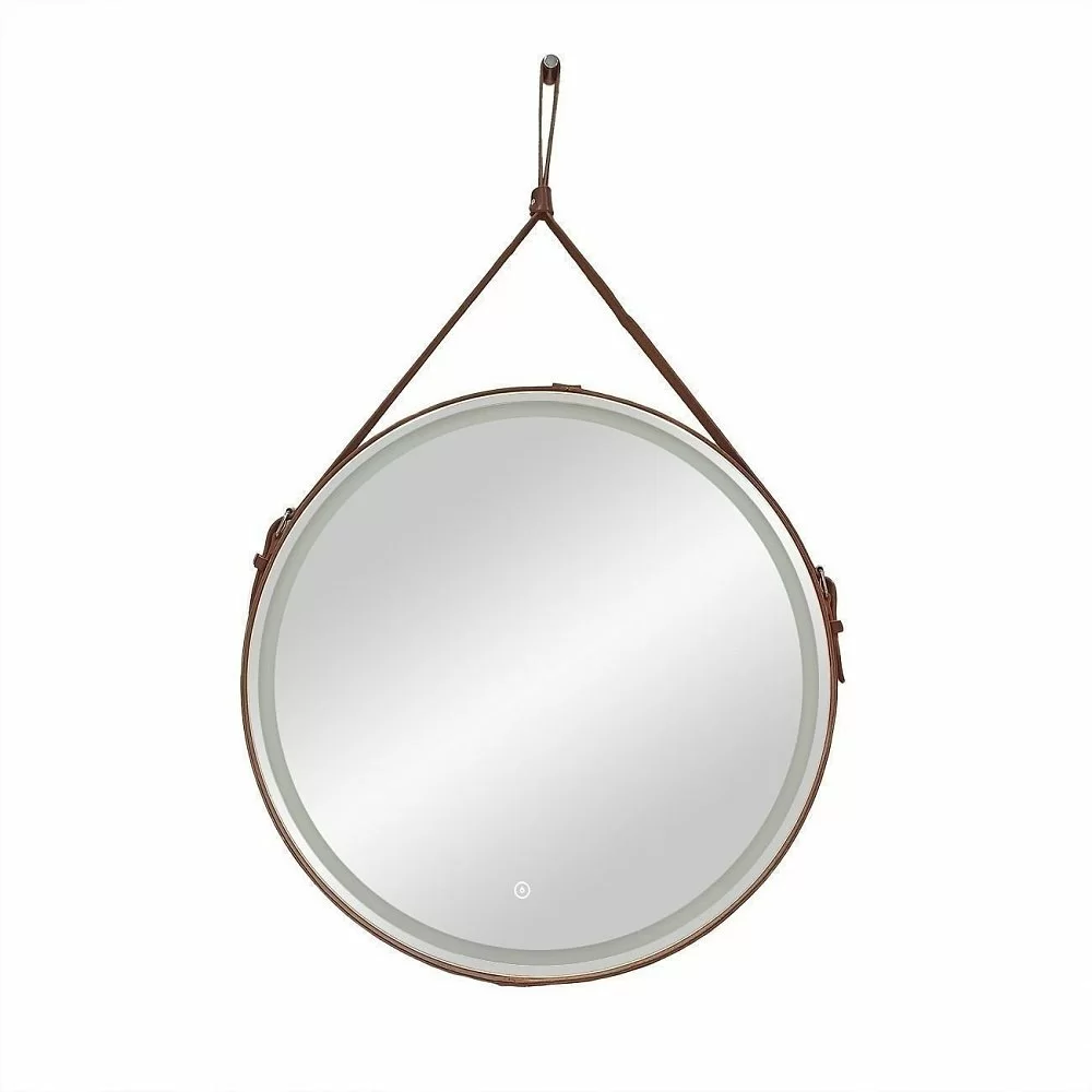 Зеркало Art&Max MILAN AM-Mil-650-DS-F-Brown в ванную от интернет-магазине сантехники Sanbest