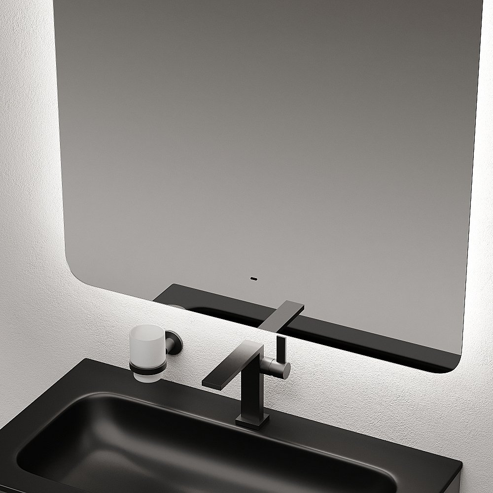 Зеркало LED Sancos Ray RA800 в ванную от интернет-магазине сантехники Sanbest